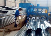Floor deck roll formin machine
