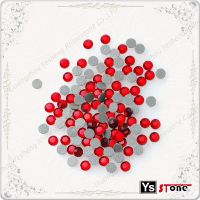 Wholesale flatback siam hot fix rhinestone