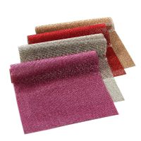 SS-8 rhinestone meash with glue back 24x40cm