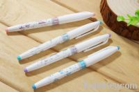 Noble Printing Plastic Transparent Ballpoint Pens