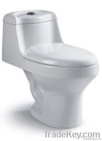 siphonic one-piece toilet