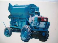 4 Wheel Rice Thresher