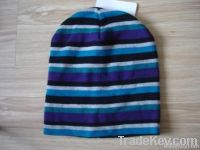 stripe beanie wool beanie