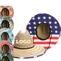 Straw hat Outdoor hat Natural Raffia Straw hat