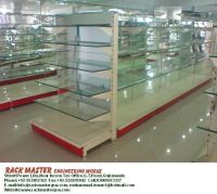 Cosmetic Rack, Crockery Rack, Glass Shelve Rack, Display Rack, Super Store rack, Warehouse Rack