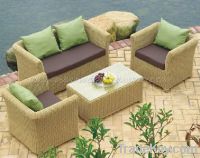 Rattan sofa set