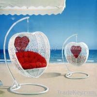 Poly Rattan Swing Chair