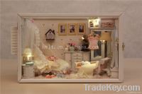 DIY doll house, Valentine's Day gifts hand-assembled model house