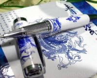 Blue And White Porcelain Pen