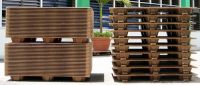 compress wood pallets