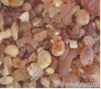 Gum arabic, gum arabic particles