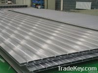 aluminum alloy I-rib panel for marine use