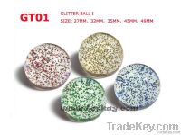 Bouncing Ball, Transaprent Glitter Ball