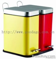 steel waste bin