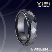 Ceramic silver ring