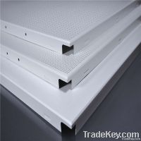Indoor Perforated Square Clipped Custom Ceiling Panels