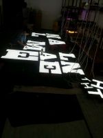 Acrylic LED sign