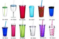 AS plastic tumblers