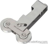 steel/stainless steel bracket twin wheels(AR85)