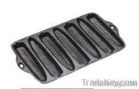 Non-stick cast iron cake moulds