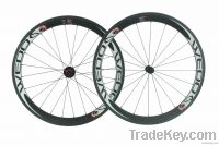 Vogue series 50mm Clincher  Road Carbon Wheels with 2:1 Spokes Ratio