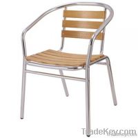 Aluminum Wooden Chair