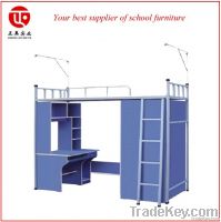 Modern Style Dormitory Bed With Desk
