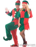 Christmas Elf Costumes Male & Female Combo Cosplay Costume PCWC-0173