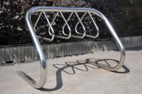 stainless steel coat hanger standing bike rack