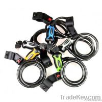 Polygon Spiral Bike Lock with Keys