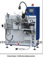 Automatic circular saw blade brazing/welding machine