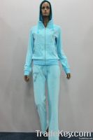 Fashion women velour tracksuit , jogging tracksuit, cheap tracksuit2013