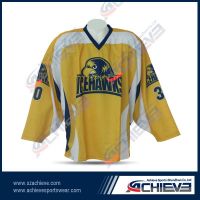 Sublimation Polyester Ice Hockey Shirts