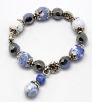 antique crystal stone bracelet