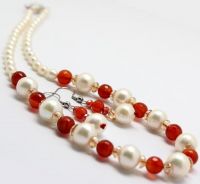 pearl necklace set