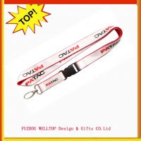 2013 fashion polyerster lanyard with OEM design 