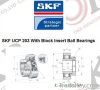 SKF UCP 203 With Block Insert