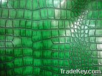 Alligatorskin Embossed PVC artificial leather