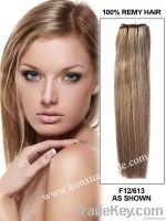 100% human hair extension silky straight