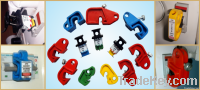 Miniature circuit breaker lockout devices