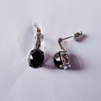 3-5mils rhodium earring