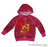 ladies hooded fashion soft sportswear