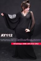 Hot Sexy See-through Black Maxi