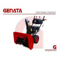 CE Approved Powerful 337CC Snowblower (GS1128