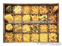 Frying pellet snacks machine