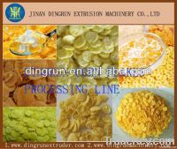 Instant Crispy Cereals Corn Flakes Processing