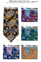 100% Italian Pure Silk Tie For