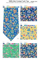 100% Italian Pure Silk Tie For