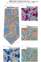 100% Italian Pure Silk Tie For