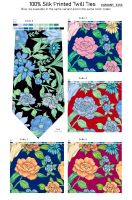 100% Italian Pure Silk Tie For